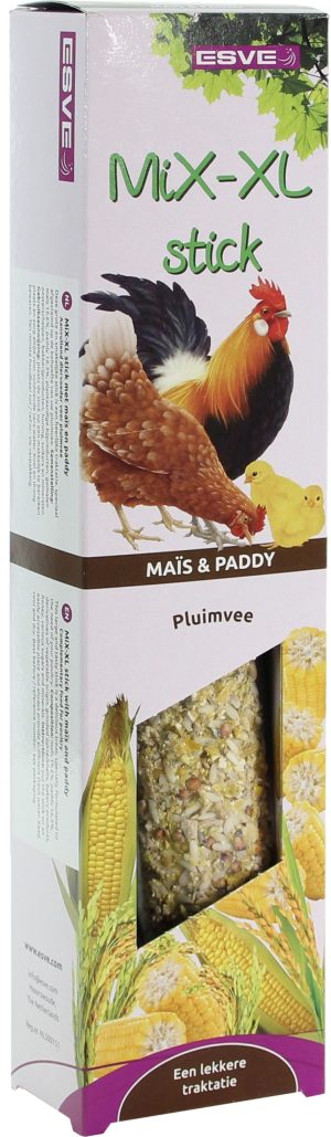 MiX-XL stick Pluimvee Maïs+Paddy