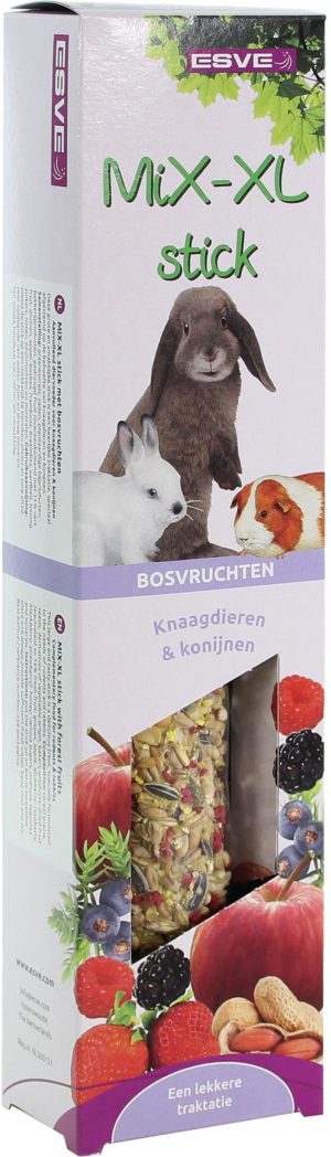 MiX-XL stick Knaagdier Bosvruchten