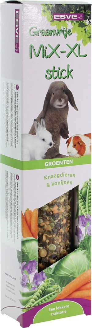 MiX-XL stick Knaagdier Groenten - Grnvrij