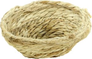 Jute touwnestjes groot