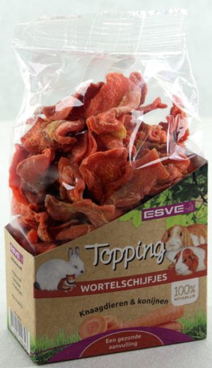 Topping Wortelschijfjes Knaagdier