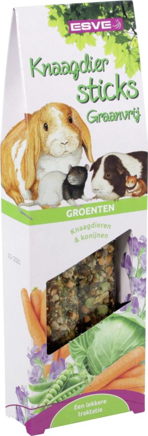 Knaagdiersticks Groenten Graanvrij