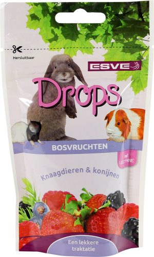 Knaagdier Drops Bosvruchten