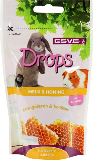 Knaagdier Drops Melk & Honing
