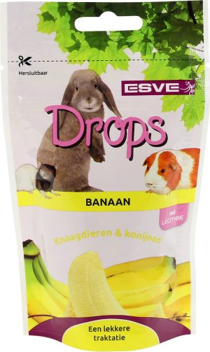 Knaagdier Drops Banaan