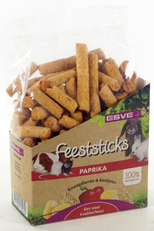 Feeststicks Paprika Knaagdier