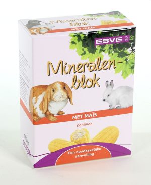 Mineralenblok Konijnen