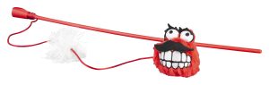 Catnip Toyz Fluffy Magic Stick Rood