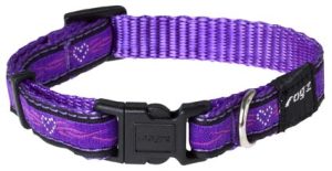 Fancy Dress Halsband S Purple Chrome