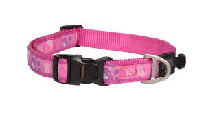 Fancy Dress Halsband L Pink Paw