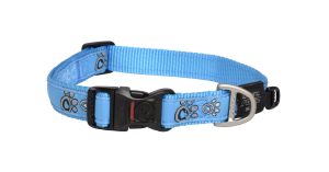 Fancy Dress Halsband L Turq Paw