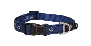 Fancy Dress Halsband L Navy Paw