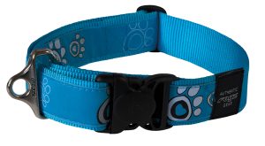Fancy Dress Halsband XXL Turq Paw