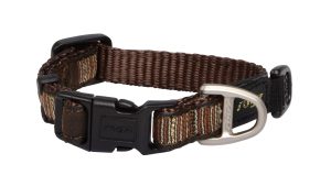 Fancy Dress Halsband XS Mocha Bone