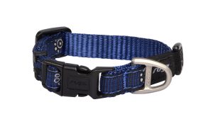 Fancy Dress Halsband XS Navy Paw