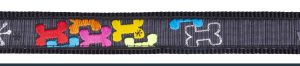 Fancy Dress Slipband M Multi Bone Black