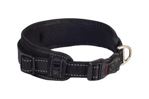 Utility Gevoerde Halsband XL Zwart
