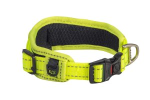 Utility Gevoerde Halsband L Geel