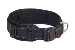 Utility Gevoerde Halsband XXL Zwart