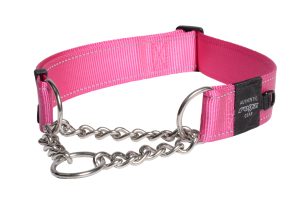 Utility Control Chain Halsband XXL Roze