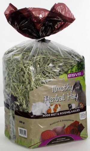 Timothy Hay Rode Biet & Rozenblaadjes doos van 6