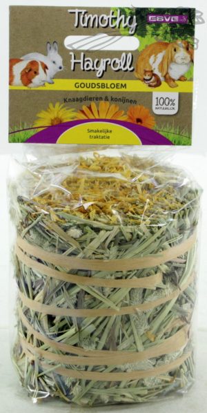 Timothy Hay Roll Goudsbloem 8 rollen