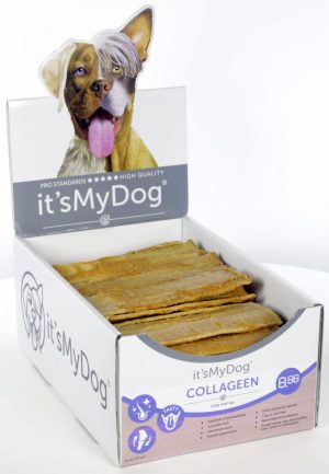 it's My Dog Collageen chip met Kip 5x15cm doos van 70 stuks